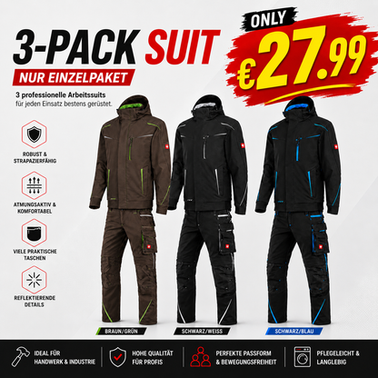 ☀️ WINTER-SALE IM SOMMER ❄️ Softshelljacke × Bundhose e.s.motion 2020 Set