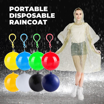 🔥Limited Time Promotion 50% OFF🔥Mini Ball Shape Convenient Raincoat
