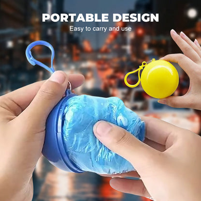 🔥Limited Time Promotion 50% OFF🔥Mini Ball Shape Convenient Raincoat